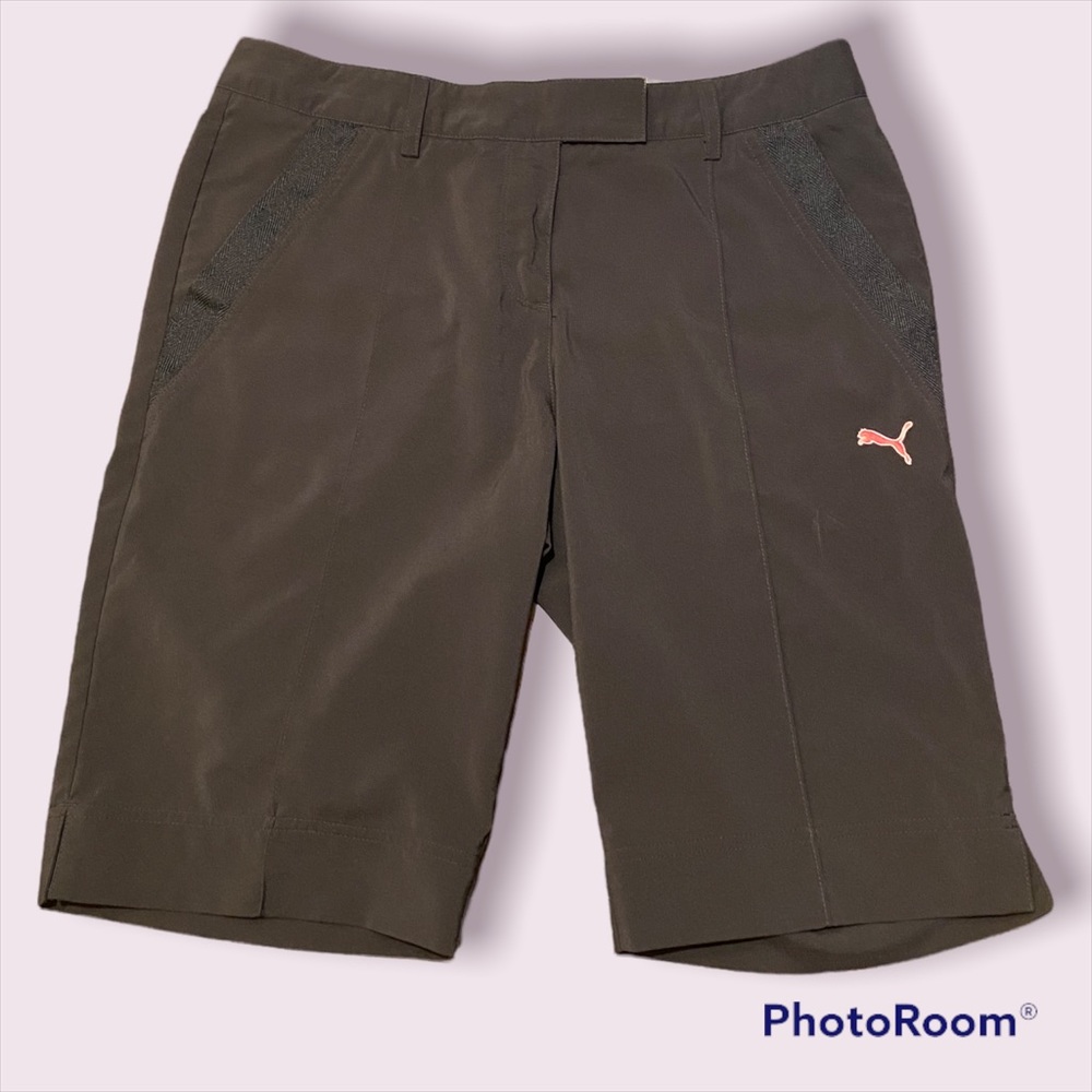 PUMA Black Golf Shorts. Size 8.